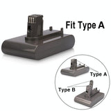 Electric Tool Battery Pack for Dyson Cordless Vacuum Cleaner - 3.0Ah - Close-Up Angle