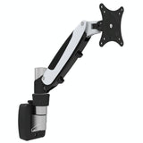 Adjustable Monitor Slide Rail Bracket for Easy Lifting and Rotation - Front View