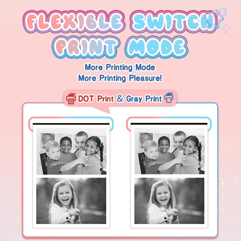 Blue Children'S Thermal Camera With Dual-Camera 1080P Hd 2400W Pixel 2.4-Inch Display - Purple