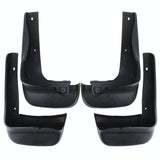 4 Pcs Car Auto Semi-Rigid Pvc Splash Flaps Fender Guard For Honda City - Front View