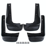 4 Pcs Car Auto Semi-Rigid Pvc Splash Flaps Fender Guard For Honda City