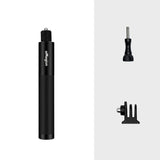 70cm Straight Pull Selfie Stick for Sports Cameras with 3 Jaw Screw - Rod+1/4 Turn 3 Jaw+Screw+Phone Clip