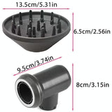 Airwarp Diffusion Nozzle for Dyson Hair Dryer - Professional Style Kit - Top-Down View