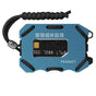 Rfid Metal Card Holder With Bottle Opener Blue