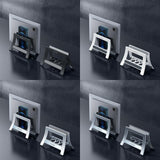 Versatile Tablet and Phone Storage Stand - Side View