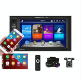 6.2 Inch Dual Spindle Hd Car Mp5 Player + 8 Light Camera - Front View
