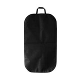 Black Non Woven Coat Suit Dust Bag 60X100Cm - Black 60X120Cm - Front View