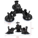 Universal Car Suction Cup Mount for Video Shooting and Phone Clip - Side View