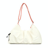 Swim Bag with Shoe Compartment - Beige Dry / Wet Separation - Blue