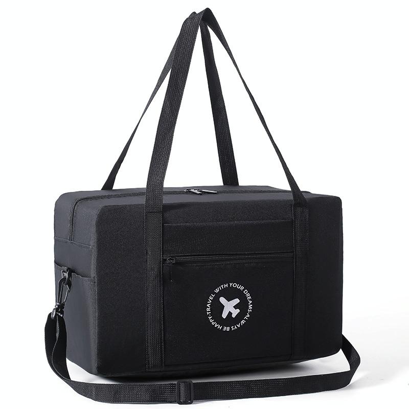 Foldable Travel Bag for Camping & Hiking - Large - Large Gray