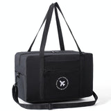 Foldable Travel Bag for Camping & Hiking - Large - Large Gray