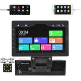 10.1 Inch Full Screen Car Mp5 Player With Wired Carplay - Standard + 8 Light Camera - Front View