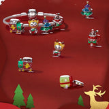 925 Sterling Silver Christmas Diy Bead Accessories - Rear View