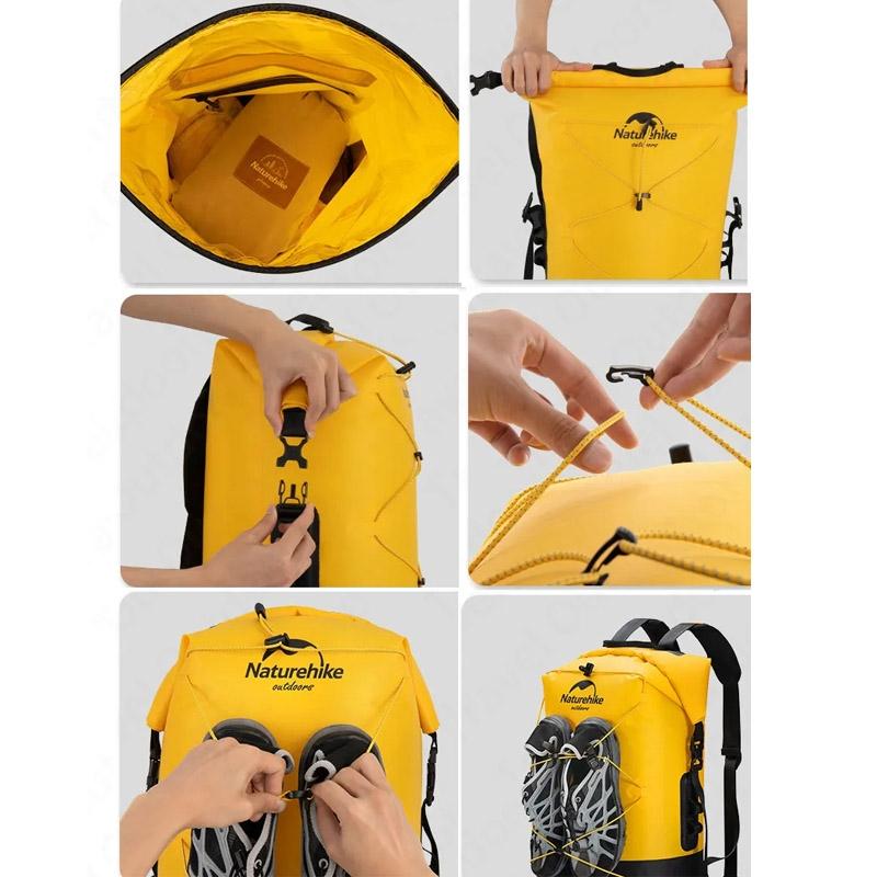 Waterproof Bag For Outdoor Water Activities 20L Khaki - 30L Khaki