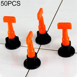 50-pack Tile Leveling Clips for Perfect Paving Alignment - Front View