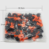 50-pack Tile Leveling Clips for Perfect Paving Alignment - Rear View