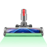 Universal Dust Display Brush Head For Vacuum Cleaners Direct Drive Full Range - For Dyson V12 Slim / V10 Slim - Top-Down View