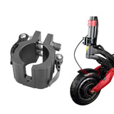 Black Folding Clamp for Electric Scooter - Zero 8x 10x 11x Dualtron Dt3 Thunder - Front View