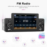 5 Inch Car Mp5 Inch Player With Bluetooth & Microphone - Standard + 12 Lights Camera - 45-Degree Angle