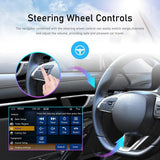 5 Inch Car Mp5 Inch Player With Bluetooth & Microphone - Standard + 12 Lights Camera - Rear View