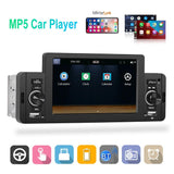 5 Inch Car Mp5 Inch Player With Bluetooth & Microphone - Standard + 12 Lights Camera - Close-Up Angle