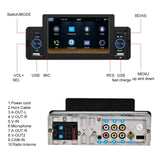 5 Inch Car Mp5 Inch Player With Bluetooth & Microphone - Standard + 12 Lights Camera - Low Angle