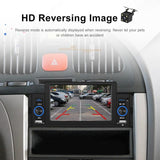5 Inch Car Mp5 Inch Player With Bluetooth & Microphone - Standard + 12 Lights Camera - Extra Image