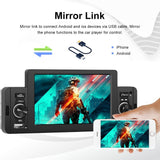 5 Inch Car Mp5 Inch Player With Bluetooth & Microphone - Standard + 12 Lights Camera - Extra Image