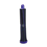 Long Barrel & Adapter Set for Dyson Hair Dryer - 1 Pair - 1Pc Long Barrel +1 Adapter Purple - Front View