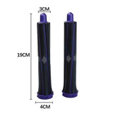 Long Barrel & Adapter Set for Dyson Hair Dryer - 1 Pair - 1Pc Long Barrel +1 Adapter Purple - 45-Degree Angle