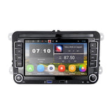 7 Inch Android Car Multimedia Player With Navigation Bluetooth Reversing Camera - 10.0 Os - 2 + 32G - Standard + 12Lights - Fits Volkswagen - Top-Down View