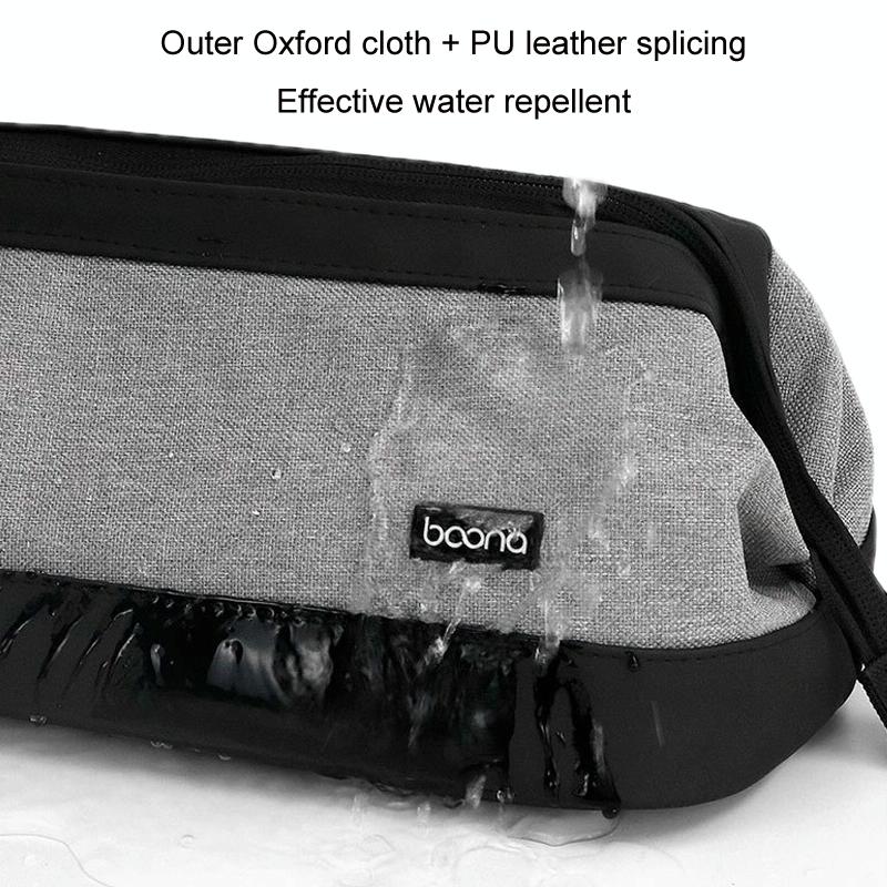 For Dyson Hair Dryer Curling Iron Accessories Organizer Bag - Black Handle