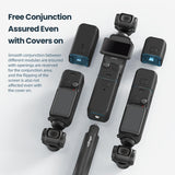 5-in-1 Silicone Case for Dji Pocket 3 Camera Accessories - 5 In 1 Gray - Extra Image