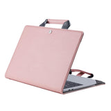 15.4 Inch Macbook Pro Protective Tote Bag - Pink - Front View
