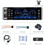 5.1 Inch Ips Capacitive Carplay Player + 8 Light Camera - Standard - Front View