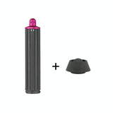 Enhanced Curling Nozzle for Dyson Airwrap Hair Dryer - Rose Red - Front View