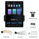 9.5 Inch Carplay Mp5 Player + 8 Light Camera - Standard Style - Side View