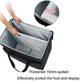 Large Storage Bag for 27 Desktop Computer with Monitor and Keyboard - Top-Down View