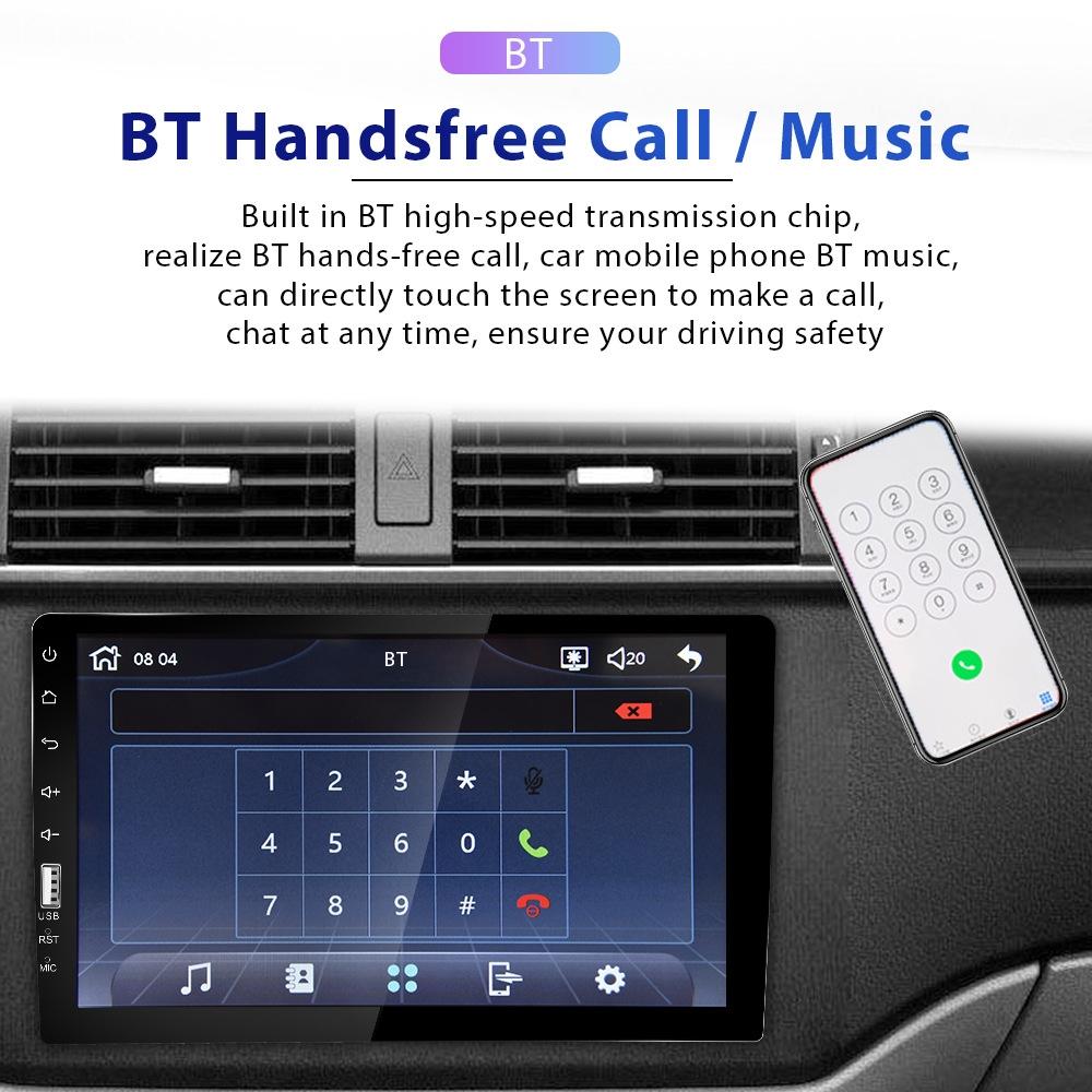 9 Inch Carplay Mp5 Player + 8 Light Camera - Standard Style