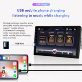 9 Inch Carplay Mp5 Player + 8 Light Camera - Standard Style - Low Angle