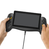 Gamepad Grip and Hard Bag Set for Nintendo Switch - Low Angle