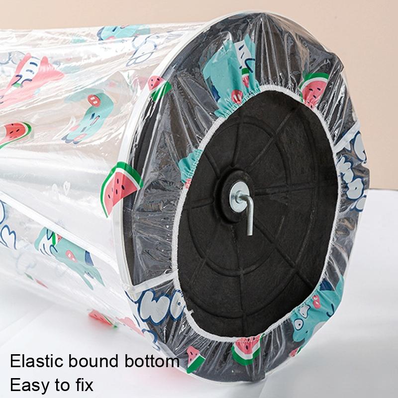 Waterproof Dustproof Fan Cover - Little Dinosaur Design