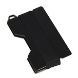 Rfid Card Holder Anti Theft Edc Wallet Coin Storage Box Key Holder Black - Front View