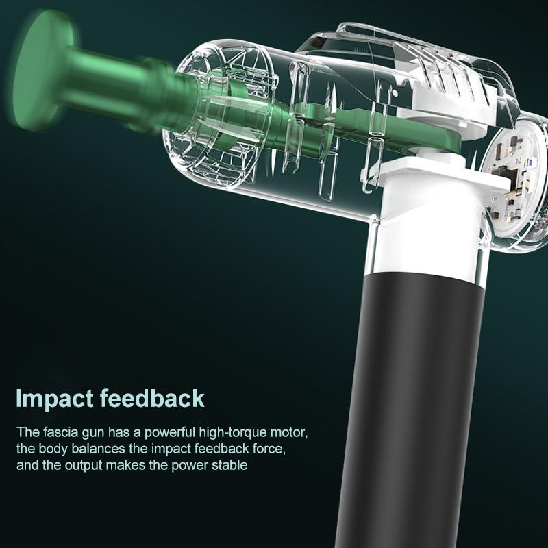 Flagship Model 6 Gears Fascia Massage Gun For Muscle Relaxation