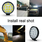 10.5W White Light Round - Shaped Waterproof Car Boat Marine Work Lights Spotlight Led Bulbs Dc 9 - 30V - Extra Image