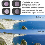Pro Mini 3 Camera Filters - Nd8 Style - Side View