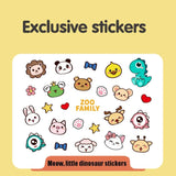 32gb Mini Children's Cartoon Camera Toy with Touch Screen and Dual-lens - Side View