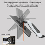 Adjustable Monitor Stand with Rotating Lift Function - Rear View
