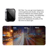 Universal Action Camera Lens Filter for Gopro Hero Series - Nd16 Filter - Extra Image