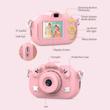 2.0-Inch 4X Zoom Hd Digital Camera For Kids - Blue - Pink - 45-Degree Angle